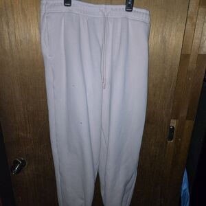 Men's Cream Sweatpants